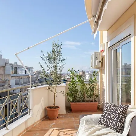 Appartamento Urban Penthouse, Large Balconies & Acropolis View! *